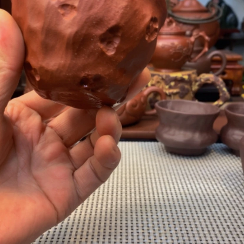 【闪购商品】茶杯紫砂海*海主人杯全手工