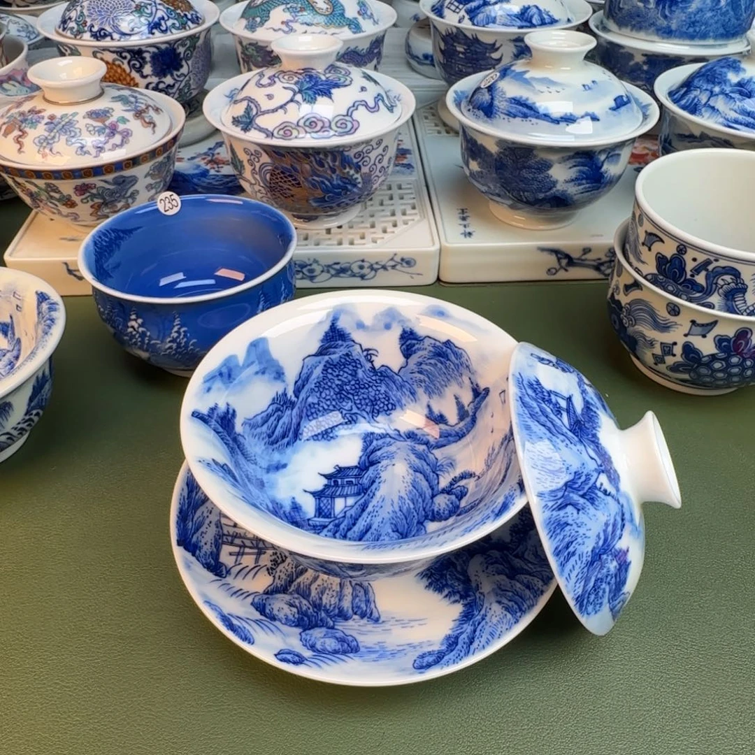 陶纯手工纯手绘茶具241