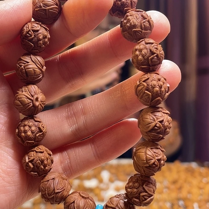 手串/手链橄榄核龙纹桃核