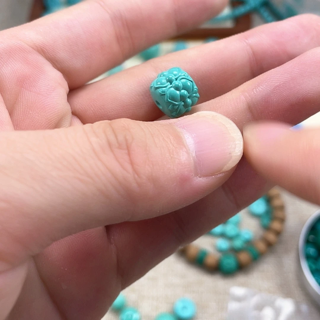 原生态湖北矿小配饰，直径11