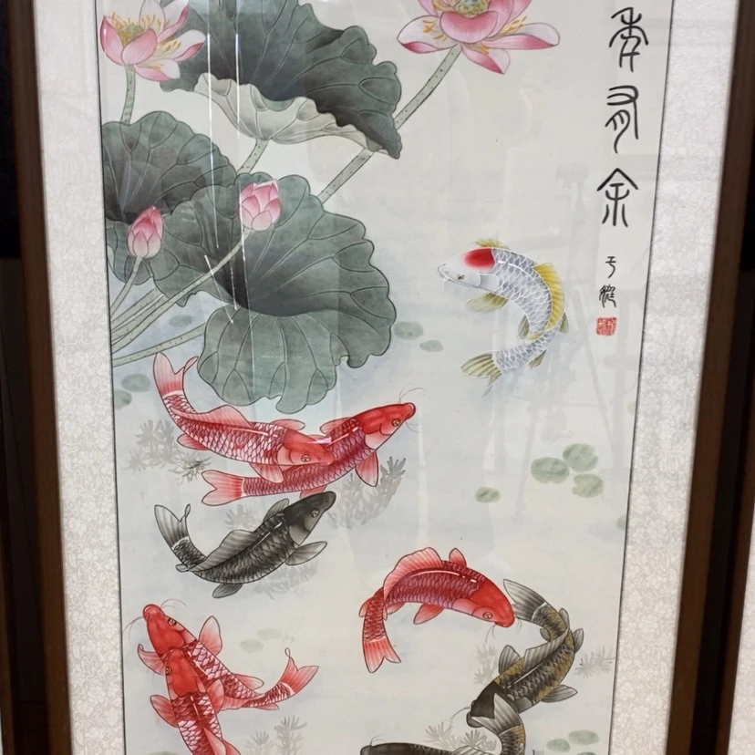 【闪购商品】国画手绘国画工笔带框