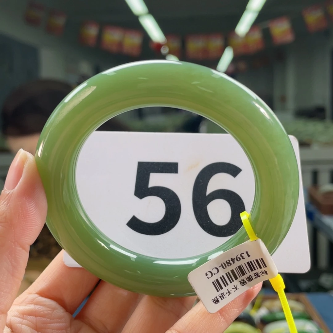 未镶嵌手镯和田玉55 56