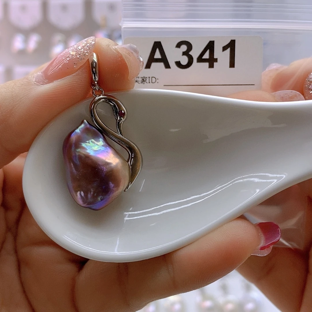 淡水珍珠颈饰银S925镶嵌