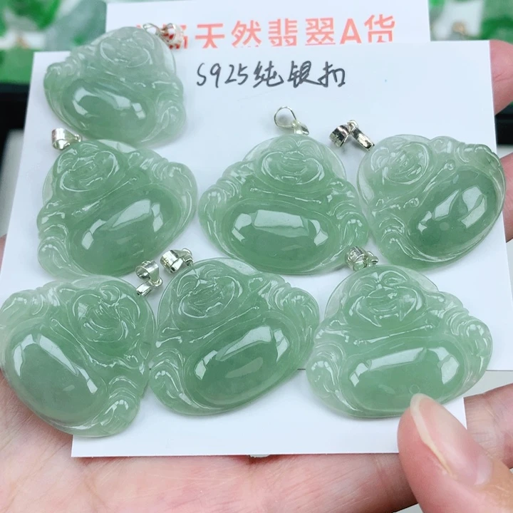 翡翠银S925镶嵌颈饰多样性发其1