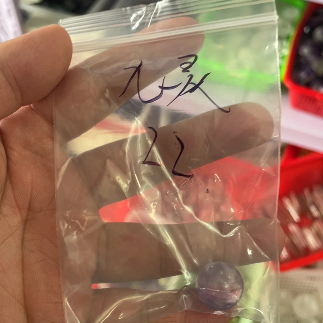 紫晶珠宝半成品未镶嵌紫水单珠