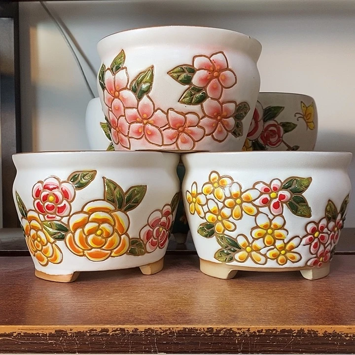 外14内13高10.5左右，纯手工制作，一单包邮