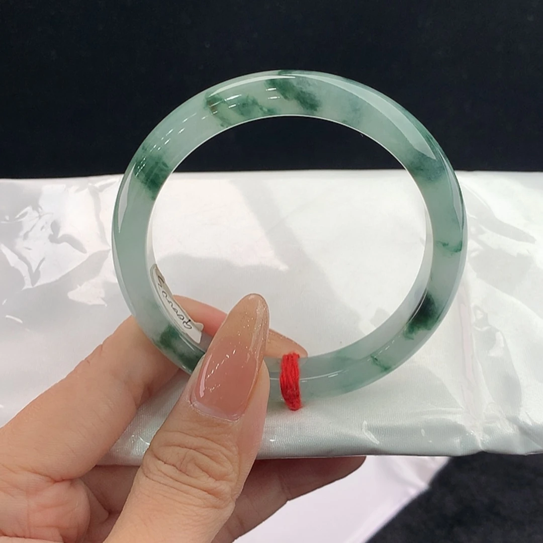 【闪购商品】未镶嵌手镯翡翠乳****站正58.4