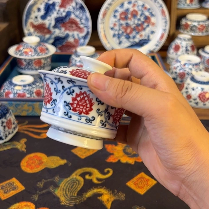 摆件景德镇手工手绘