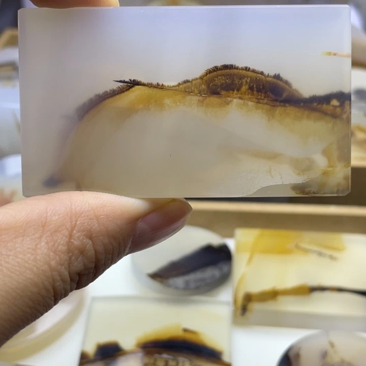 玛瑙/玉髓未镶嵌颈饰