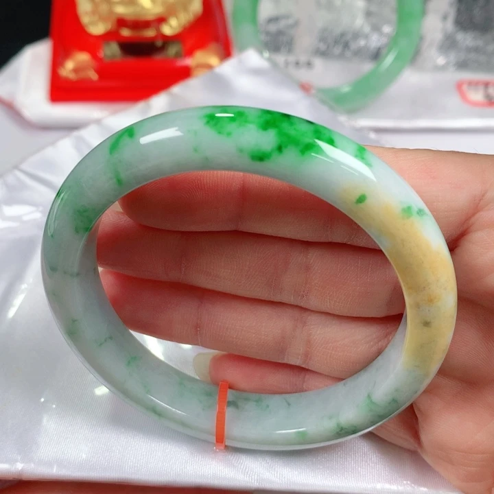 未镶嵌手镯翡翠   编号DH1106 正圈57-58