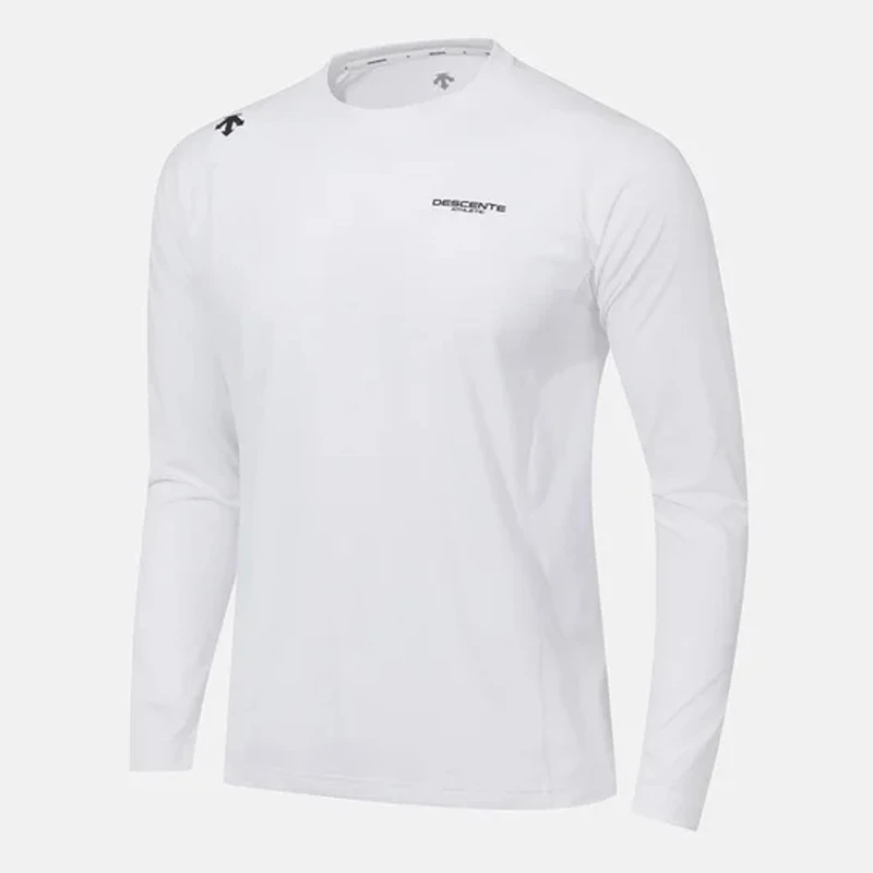 DESCENTE/迪桑特SP323TTL81-速干长袖圆领身T恤透气速干吸汗运动