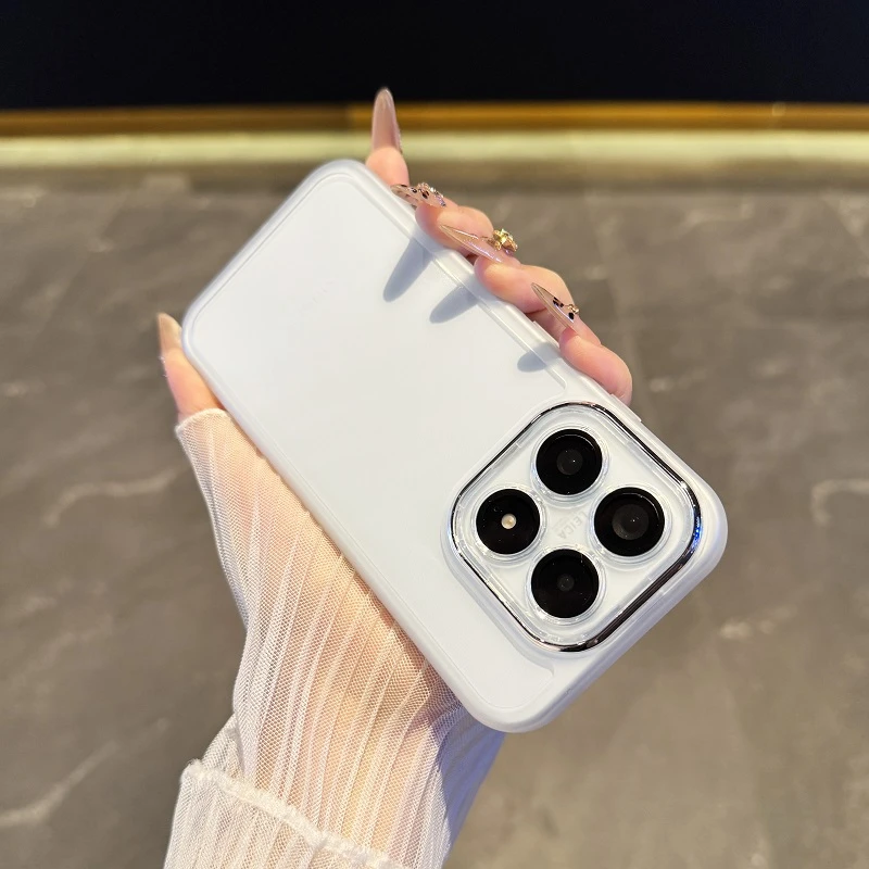 自带镜头膜适用于小米17手机壳超薄透明小米15pro硅胶全包防摔软