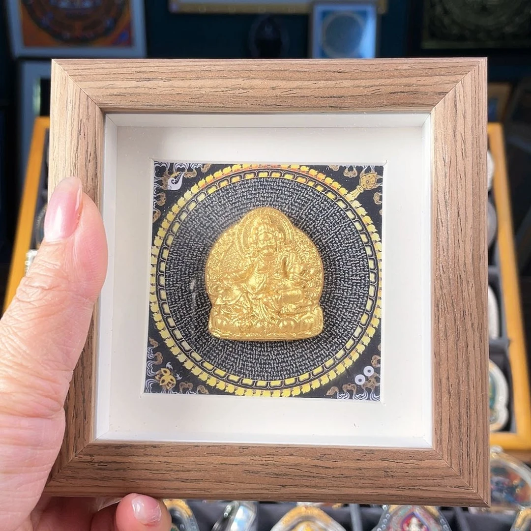 泥塑手工黄财桌摆