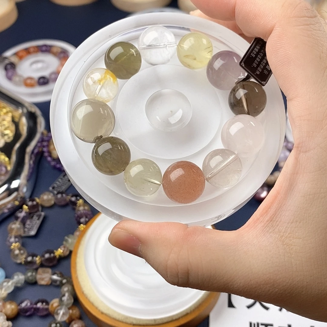 银S925镶嵌手链水晶