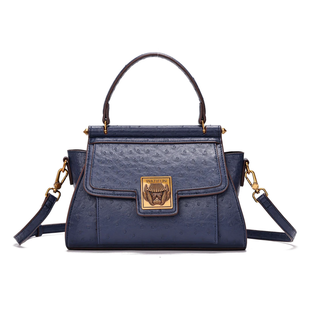 WATIFUN2024新款手提包高级感复古斜挎包大容量女包v2486