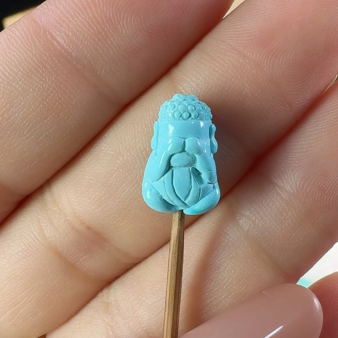 绿松石未镶嵌颈饰
