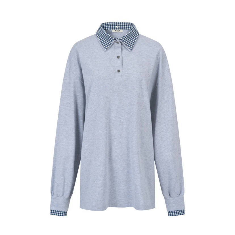 VICA VANESSA设计师品牌双领polo T恤VC74Z22 1340T