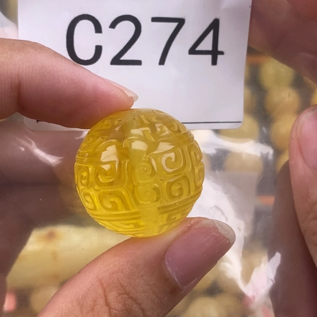 琥珀未镶嵌珠宝奇石24.8