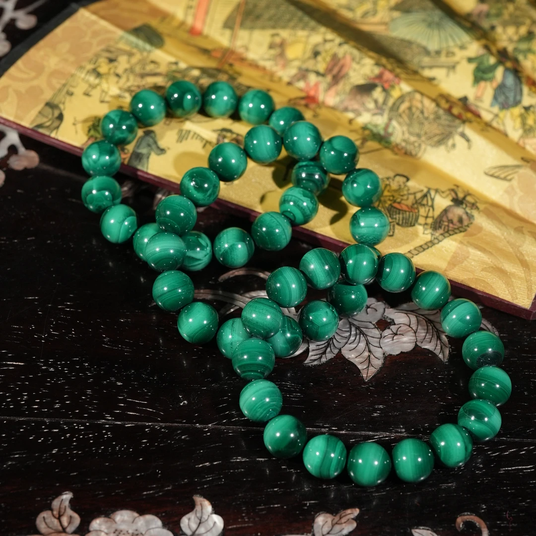 12.11香港王老板-孔雀石手链多样性发一4s92