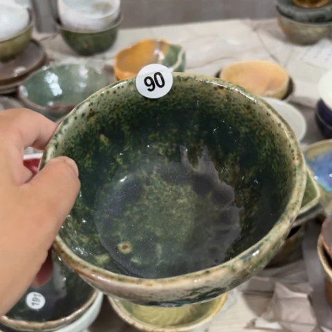 碗手工手捏咖啡杯碗盘