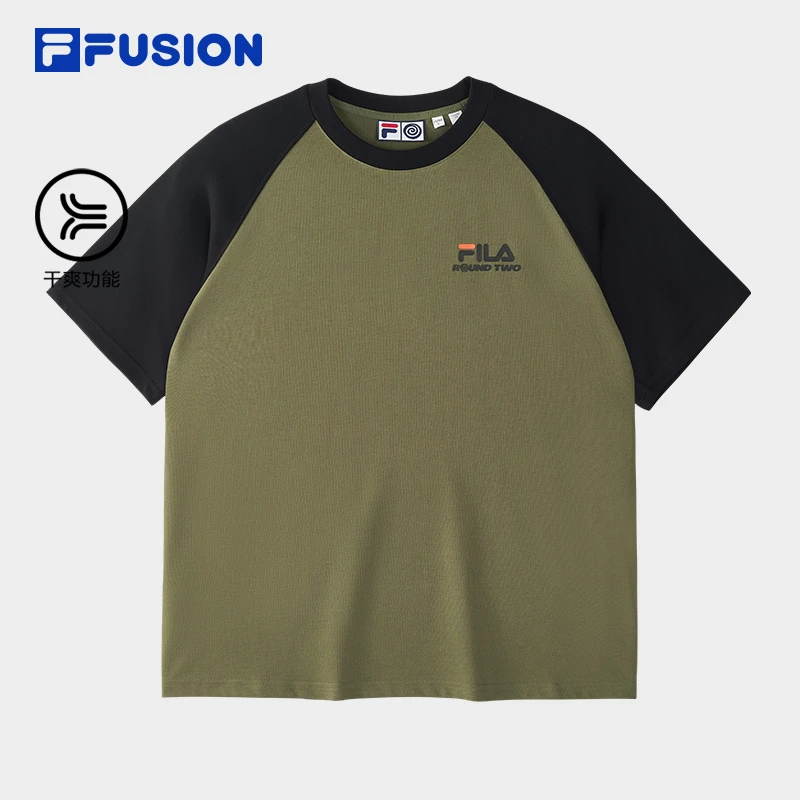 【吸湿排汗】FILA斐乐春速干潮流短袖T恤运动休闲半袖T11U524108F