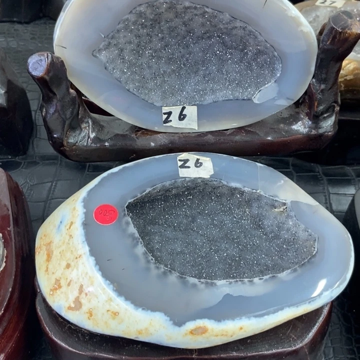 水晶珠宝半成品未镶嵌聚宝盆