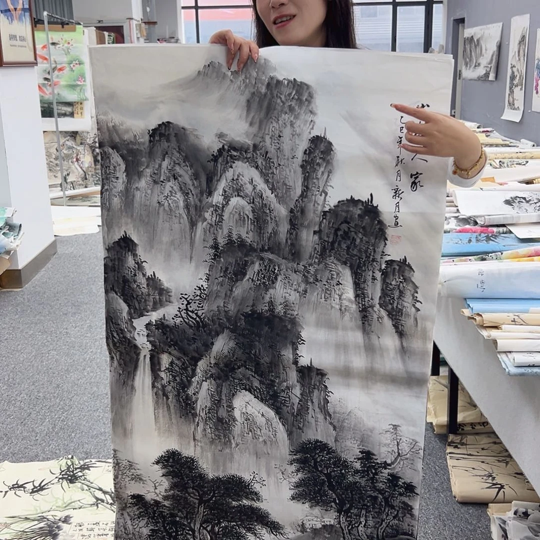 国画国画作品纯手绘