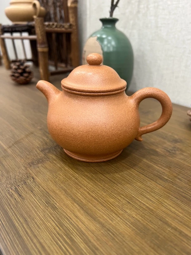 潘壶 老宕口黄金段泥 全手工制作 容量240cc