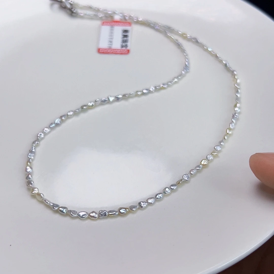 银S925镶嵌海水珍珠耳饰