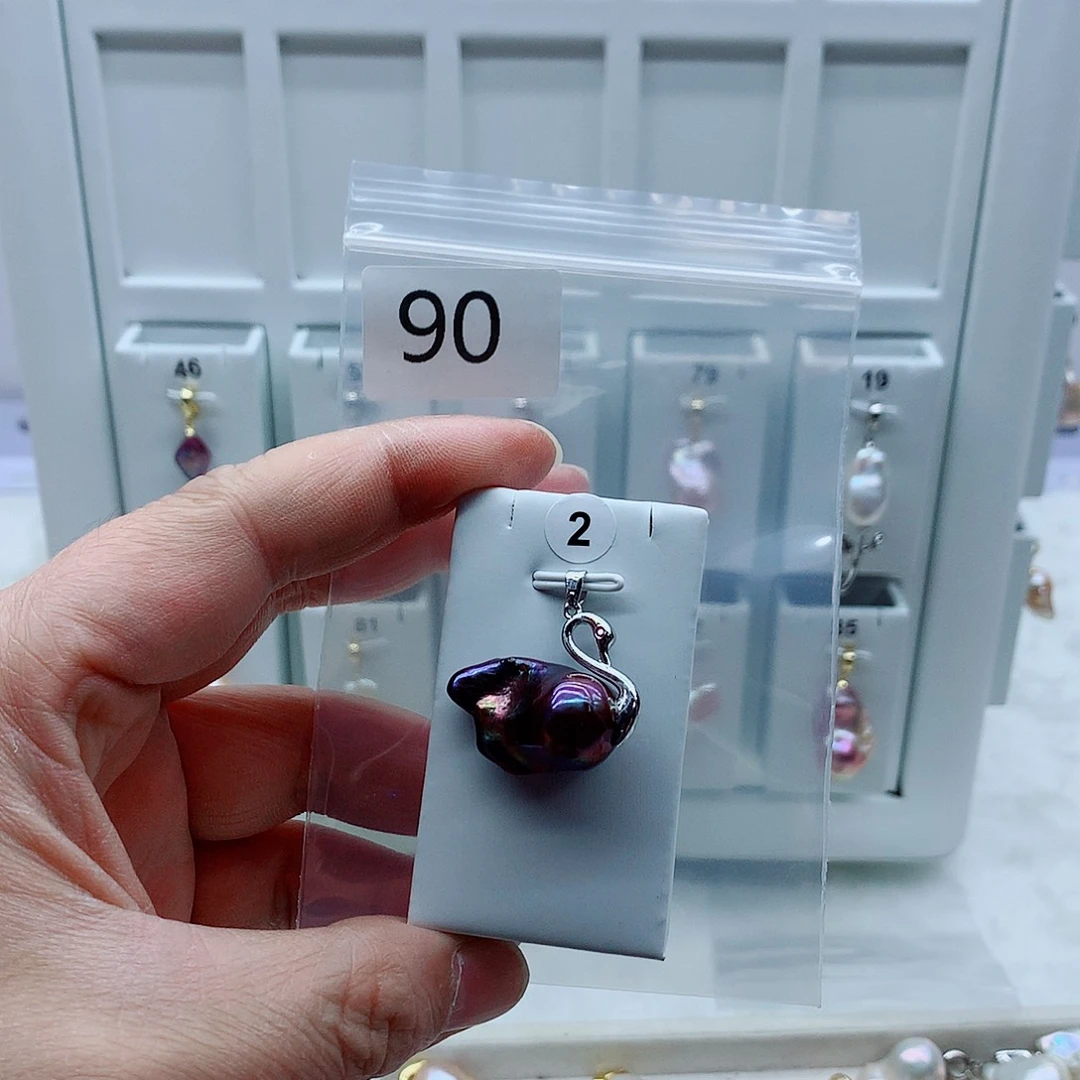 吊坠(不含链)合金淡水珍珠