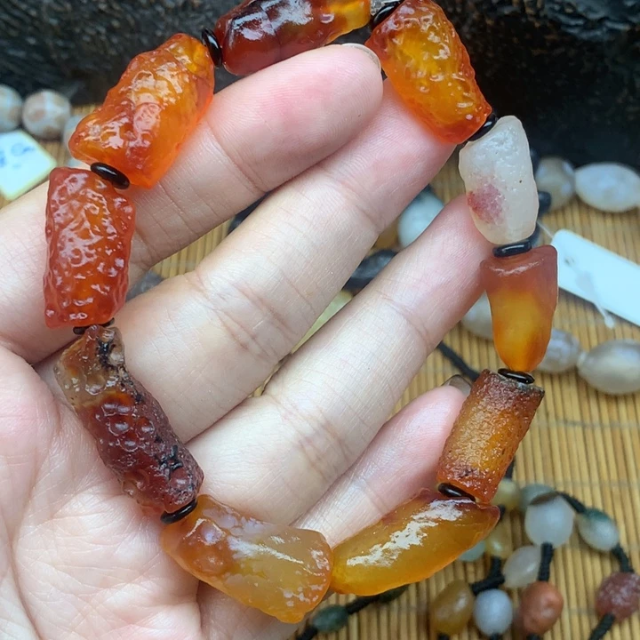 未镶嵌手链玛瑙/玉髓
