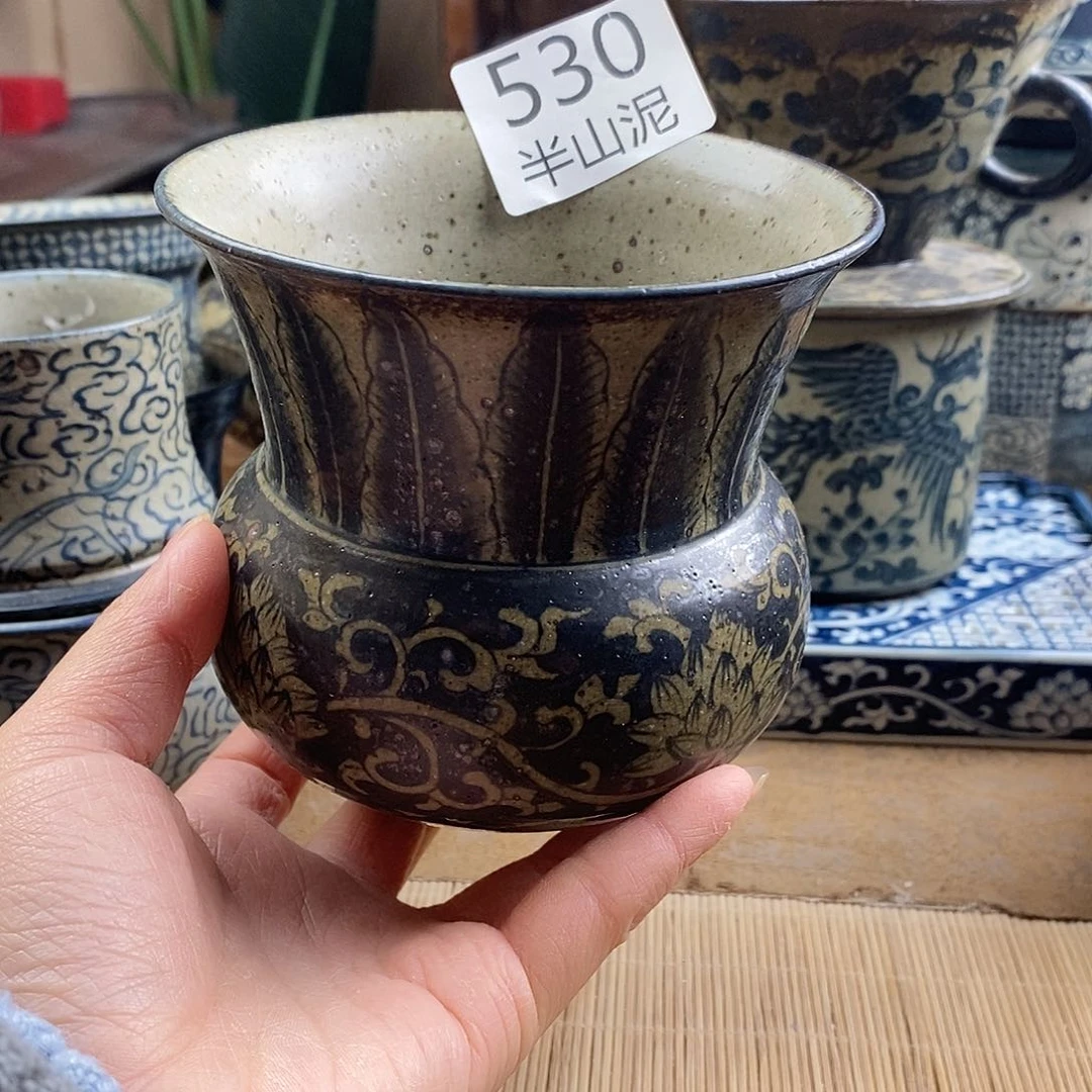 手工手绘青花陶瓷