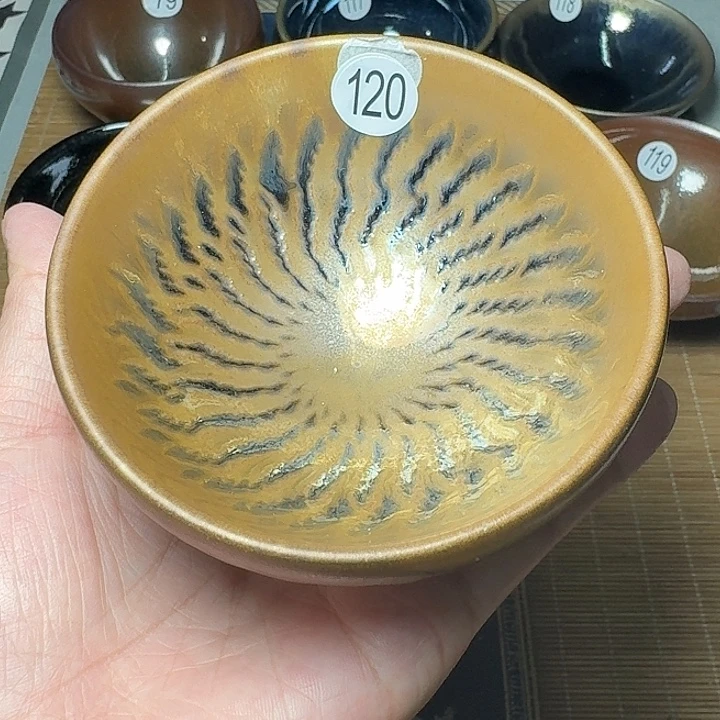 茶盏120 坚记茶盏摆件