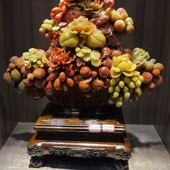 触***音寿山石寿山石雕刻工艺品