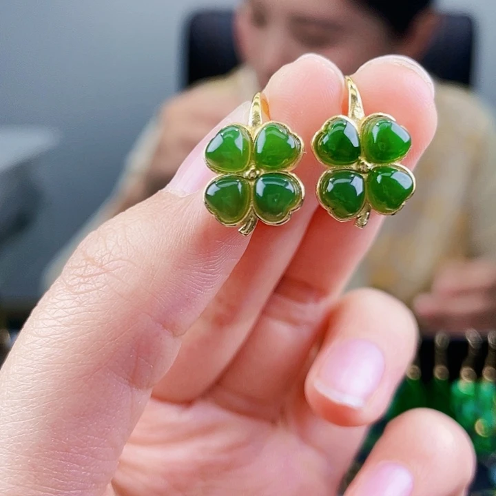 和田玉珠宝奇石银S925镶嵌