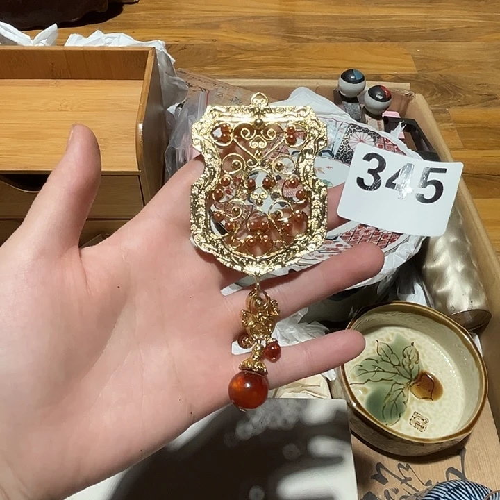 瓷片呀工艺品摆件瓷器摆件正能量