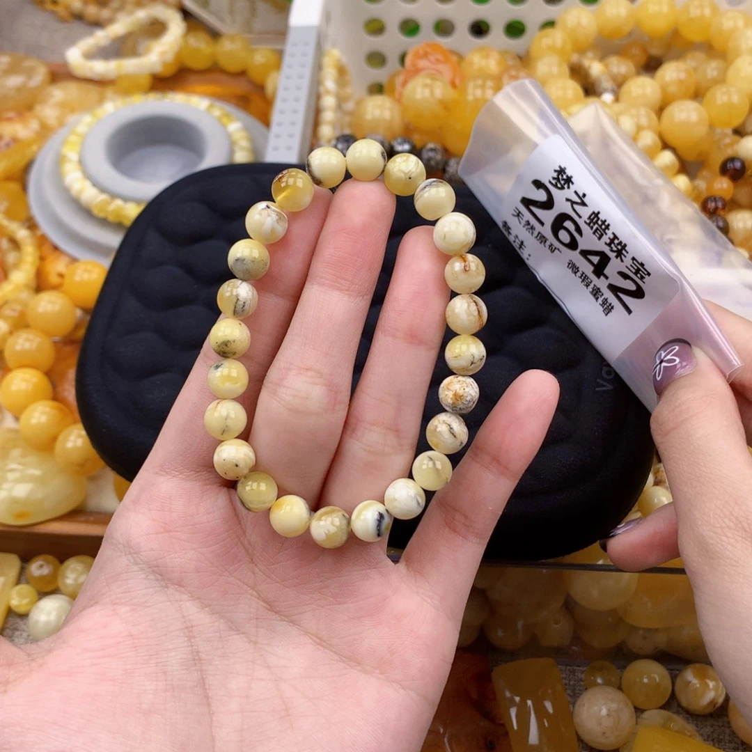 蜜蜡未镶嵌珠宝奇石8