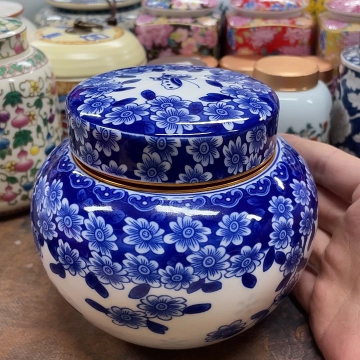 陶瓷罐茶叶罐密封罐储物罐