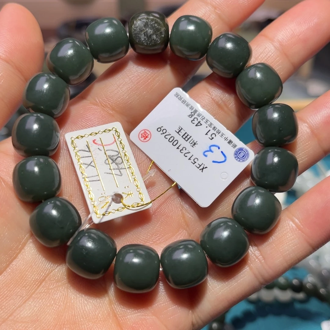 和田玉（子料）未镶嵌手链C3上新手链