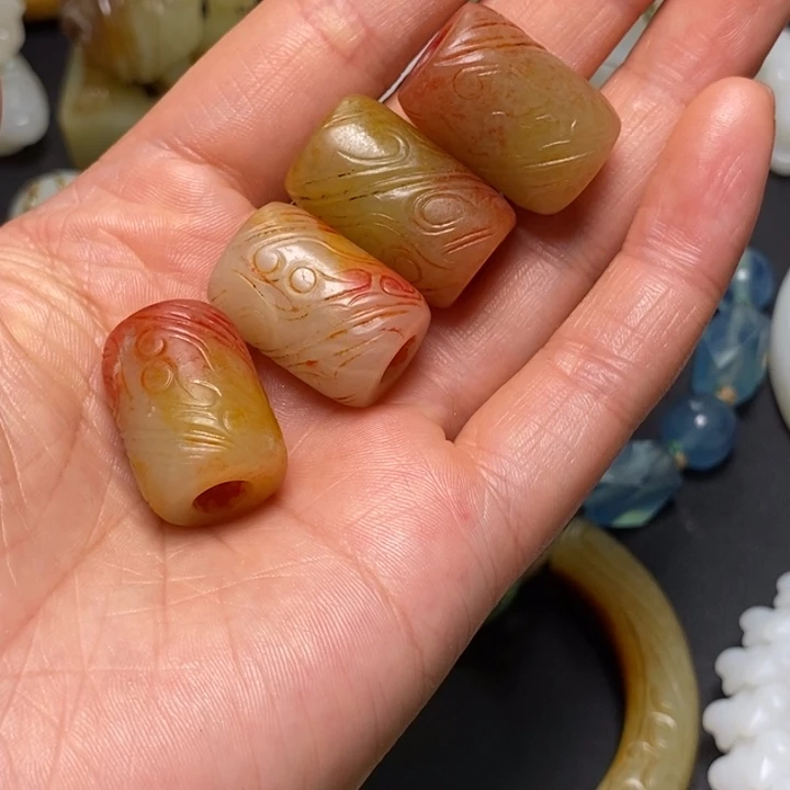 和田玉未镶嵌挂件用****5