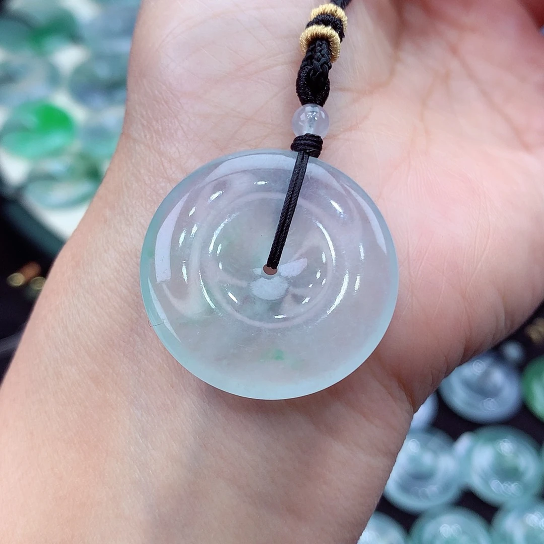 颈饰未镶嵌翡翠编号60-尺寸29.6/5.7