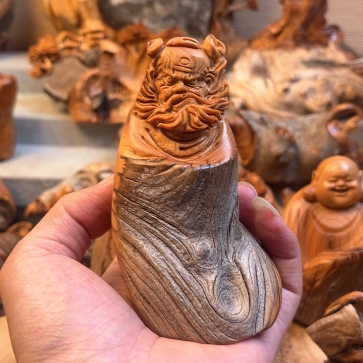 鄂***牛柏木太行崖柏手工雕刻
