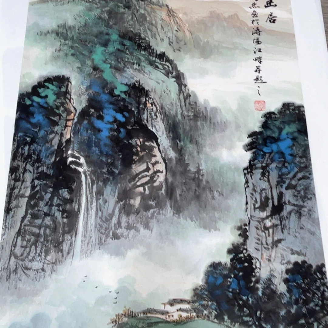 国画何润杰老师作品欣赏