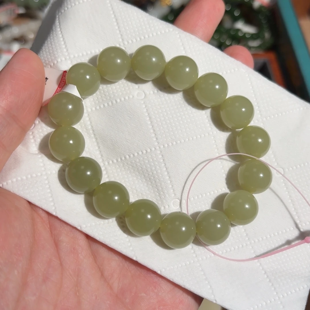 和田玉手串未镶嵌