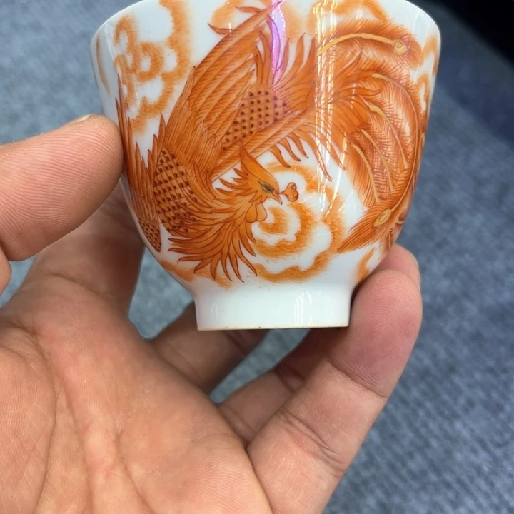 纯手绘精品盖碗杯