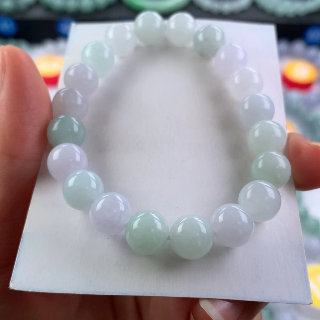 翡翠未镶嵌手链卡9.3