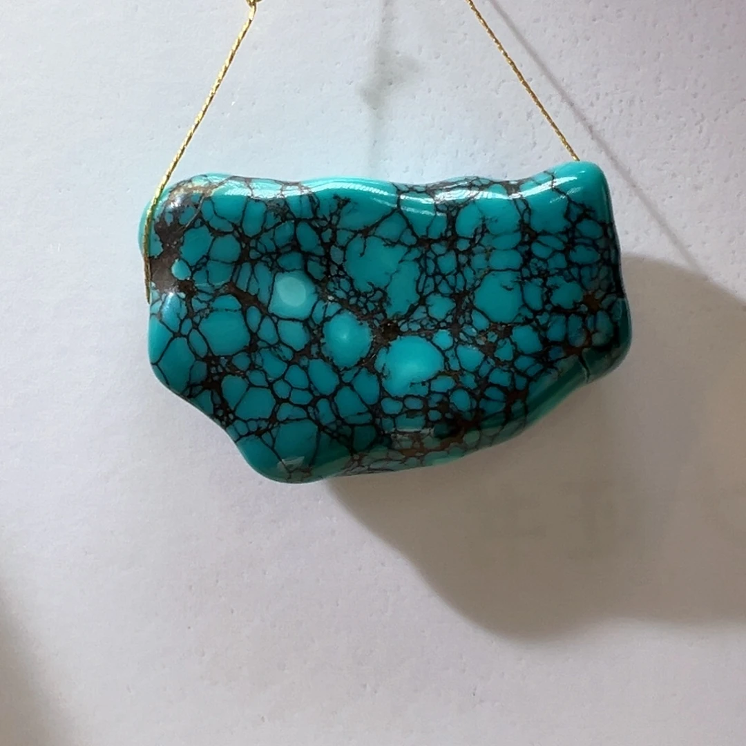 绿松石未镶嵌挂件