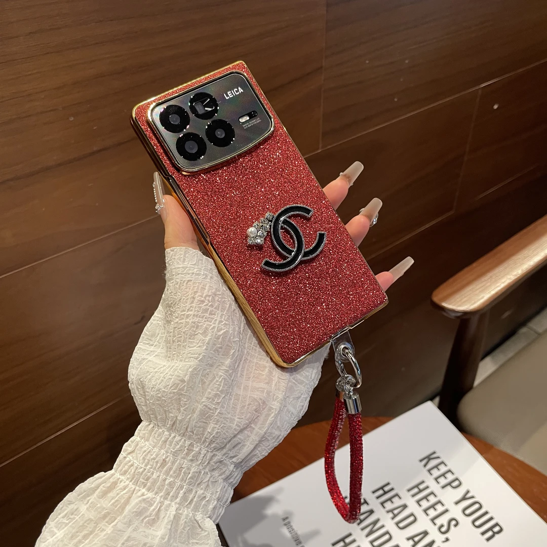 适用小米mixfold4手机壳新款电镀星钻双c标高端mixfold3时尚潮流