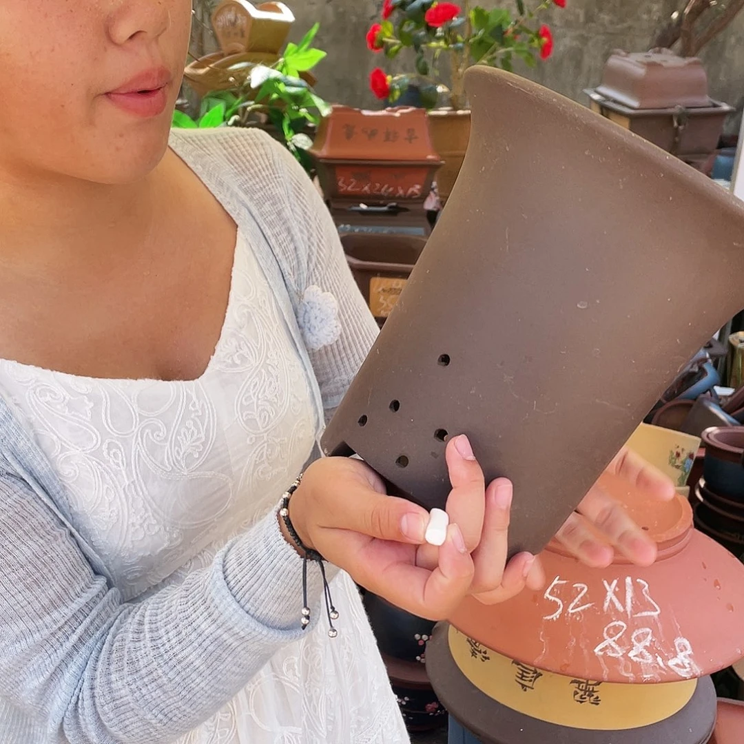 促销紫泥21花盆花盆花盆花盆