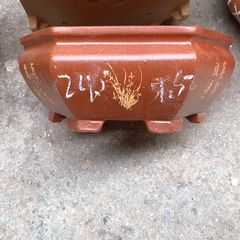 紫砂花盆手工制作